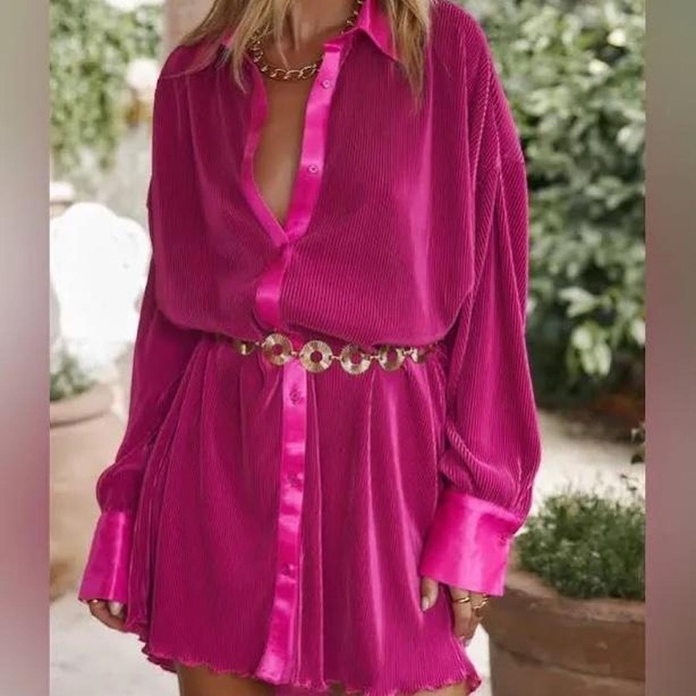 12th Tribe Magenta Dress